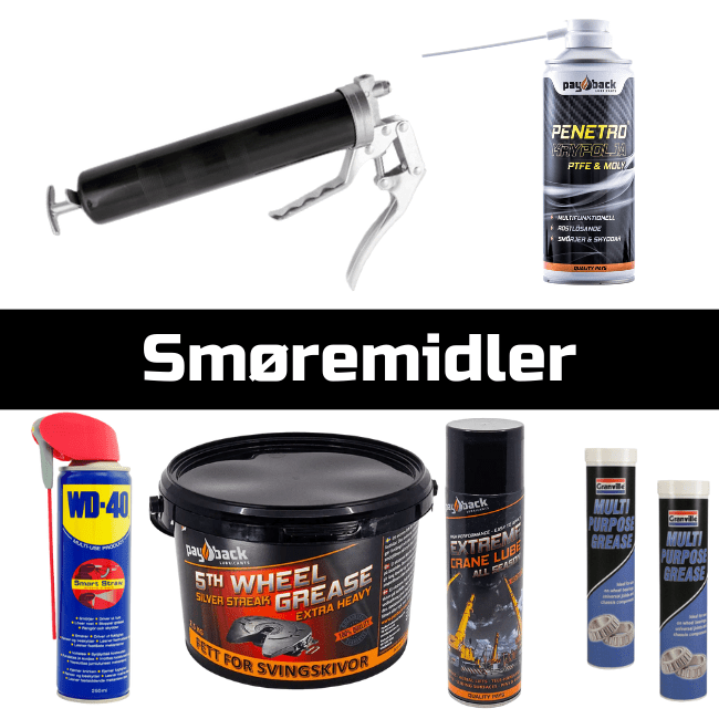 Smøremidler - Transportbutikken.no