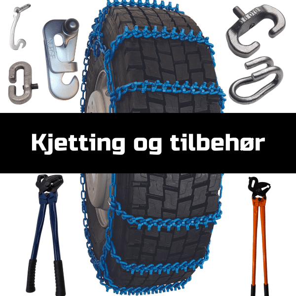 Kjetting og kjettingtilbehør - Transportbutikken.no
