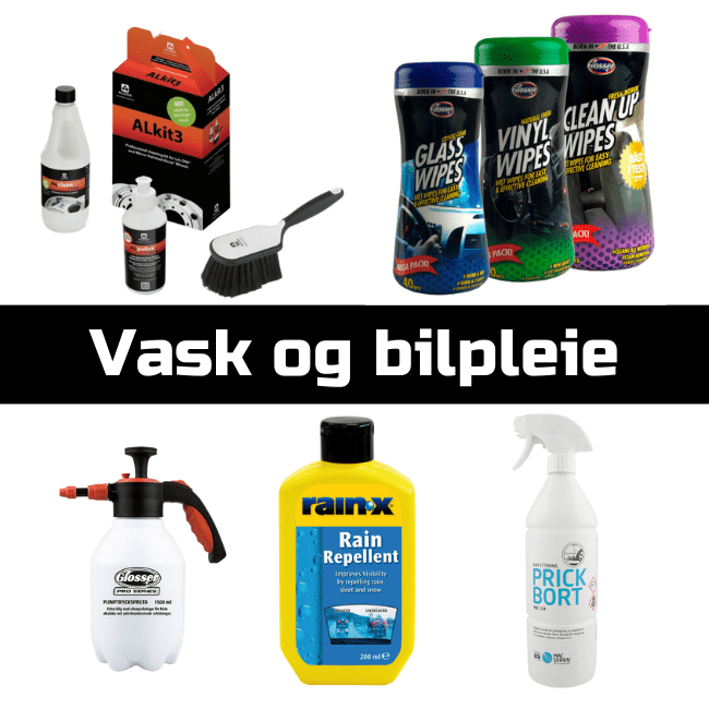 Transportbutikken.no > Vask og bilpleieprodukter