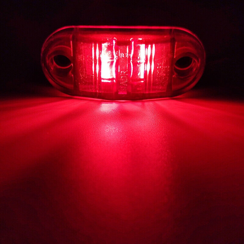 2LED Markeringslys universal 10-30volt, flere farger