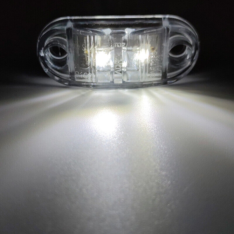 2LED Markeringslys universal 10-30volt, flere farger