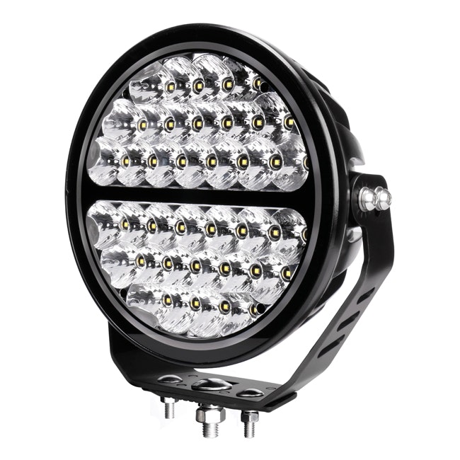 9" Lightstorm rund ekstralys med parklys