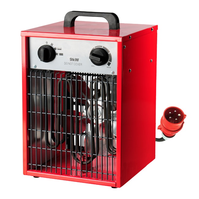 9000watt byggvarmer 3-FAS proffutgave