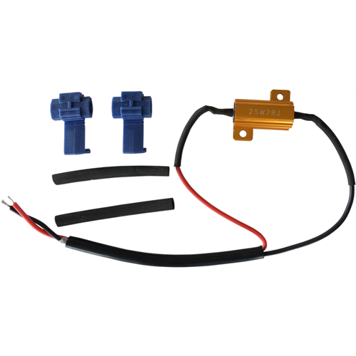 Motstand for LED-lamper 12 og 24 volt. Flere typer