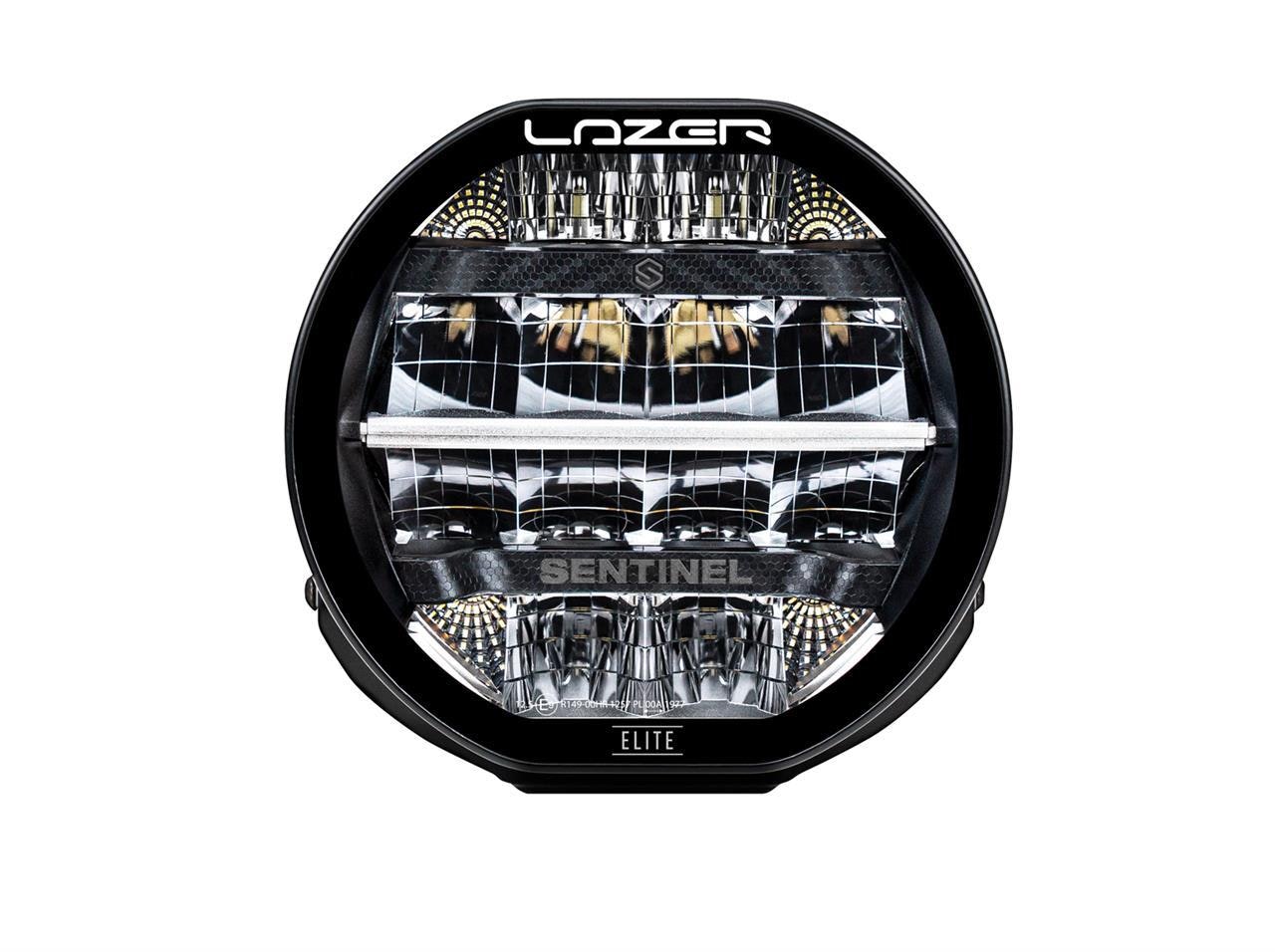 LAZER Sentinel Elite Black 7" ekstralys, 10.248 lumen med Boost