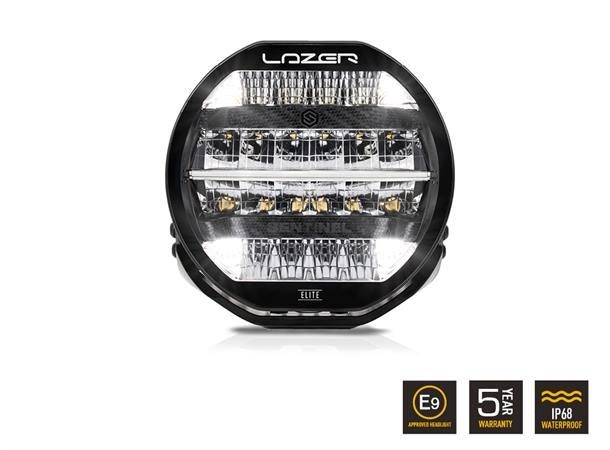LAZER Sentinel Elite Black 9" ekstralys, 15.232 lumen med Boost