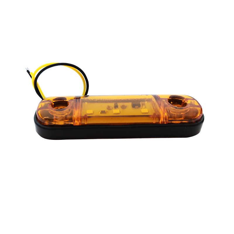 3LED Markeringslys Universal, Klart glass - Flere farger