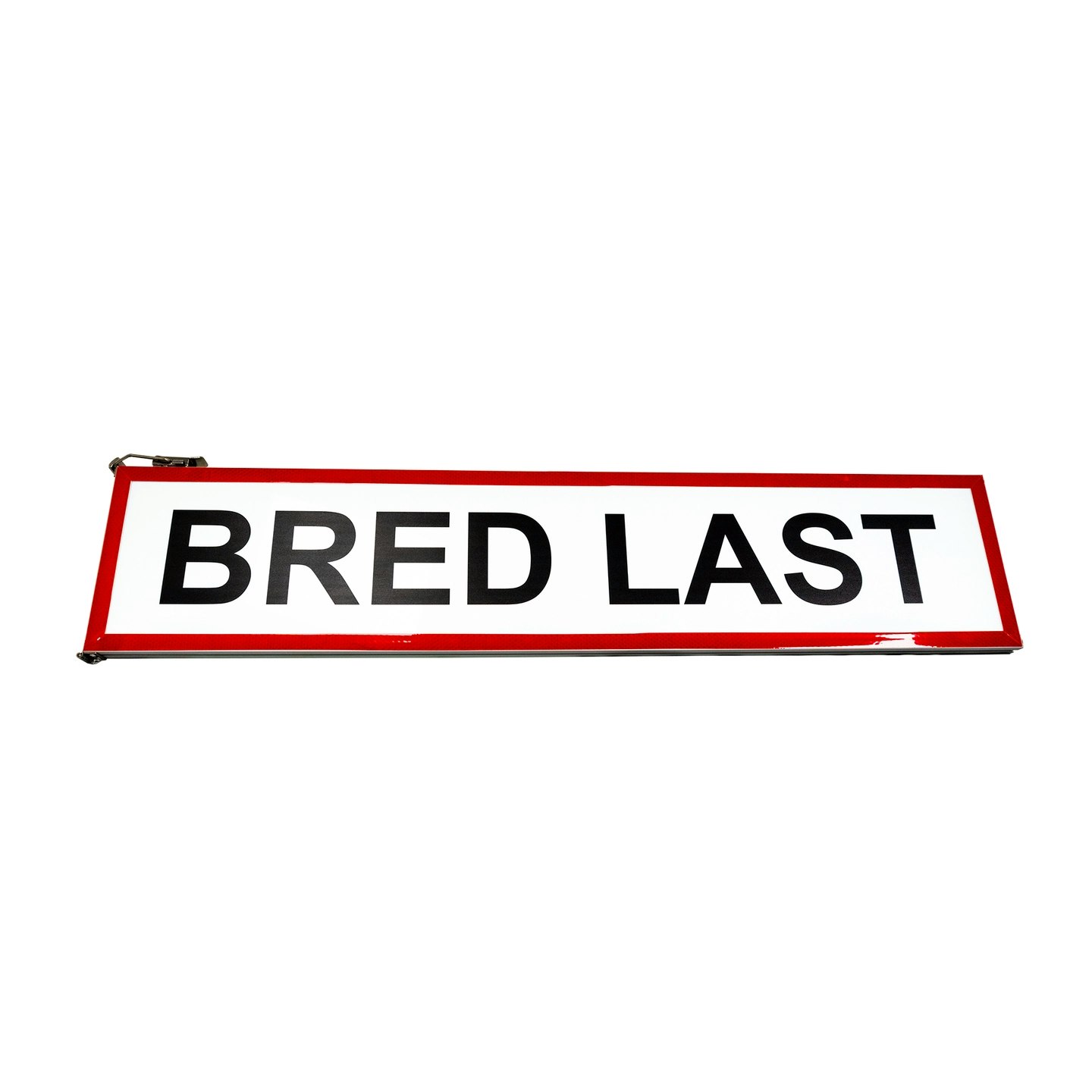 Lumary Bred last skilt med lys for frontmontering