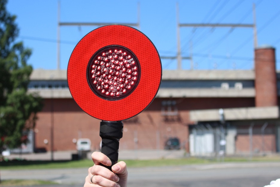 Stoppspak LED for trafikkdirigering - Godkjent
