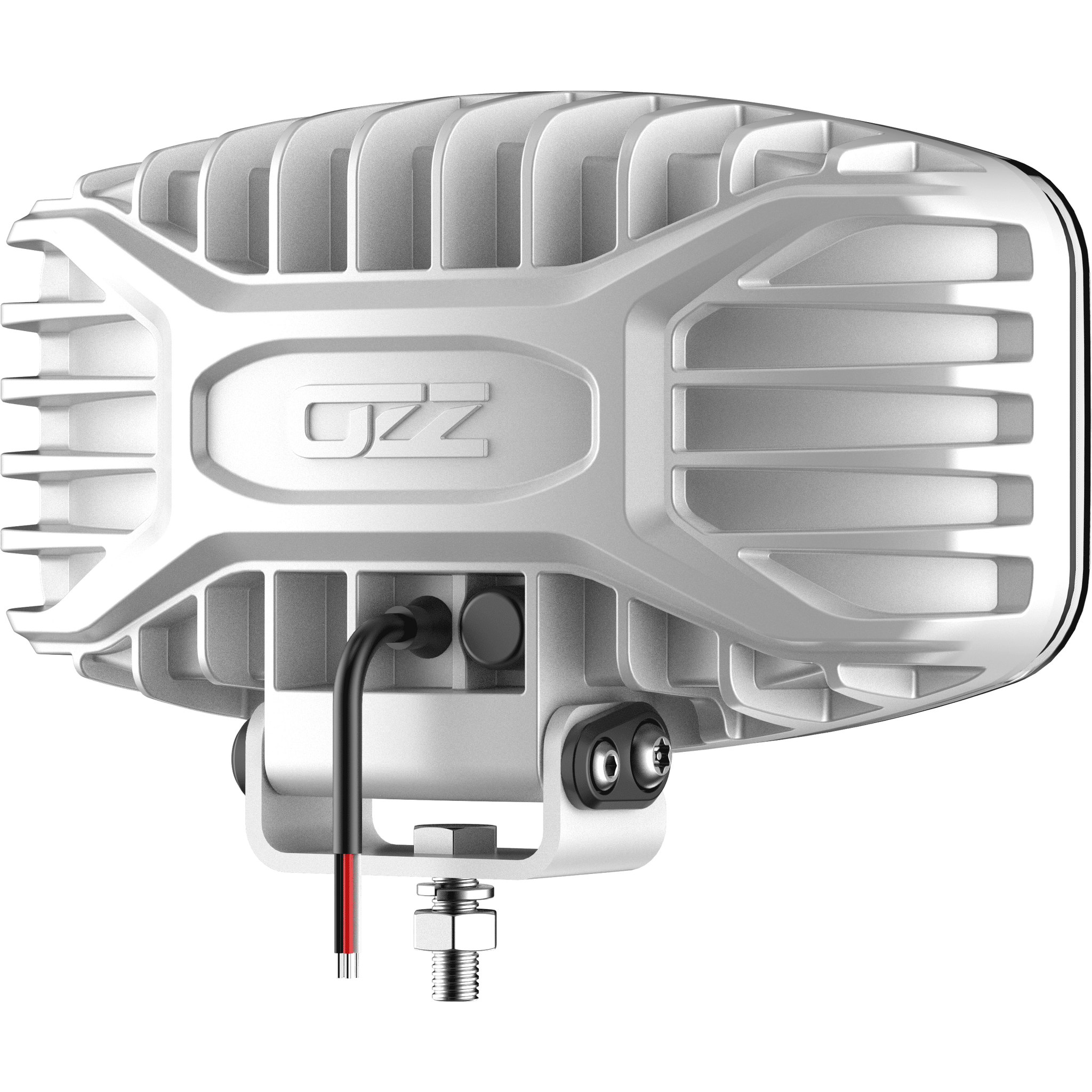 OZZ X01 LED Ovalt ekstralys med varsellys