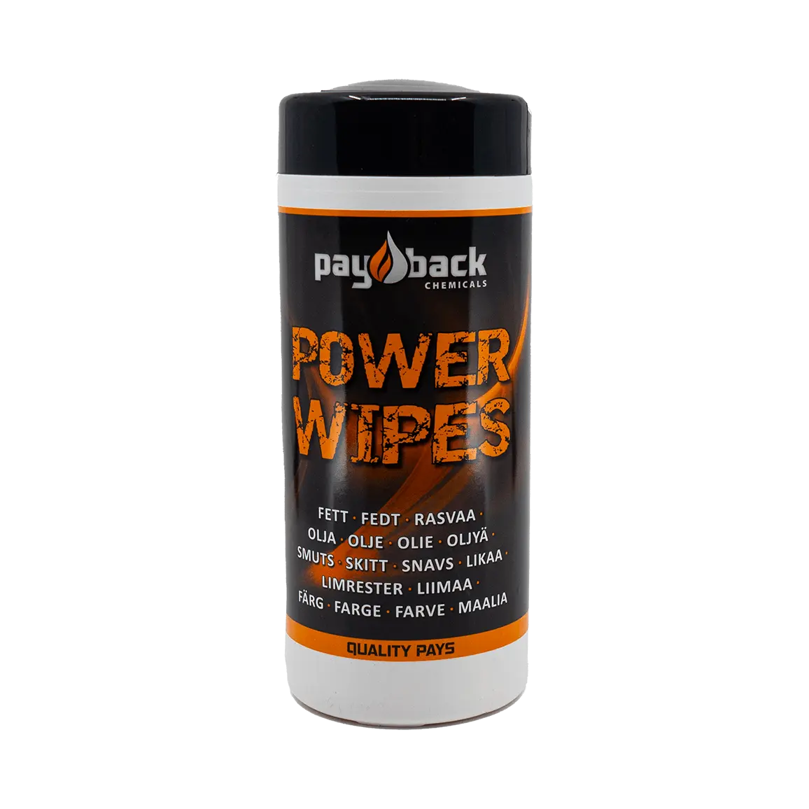 PayBack Power Wipes, Multi Clean