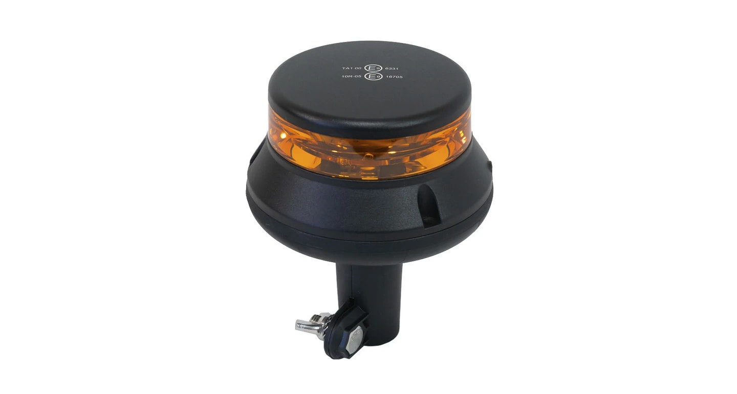 Lumary Mini LED varsellys i Aluminium, Piggfeste