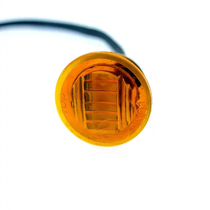 1LED E-godkjent Markeringslys universal runde 10-30volt, flere farger