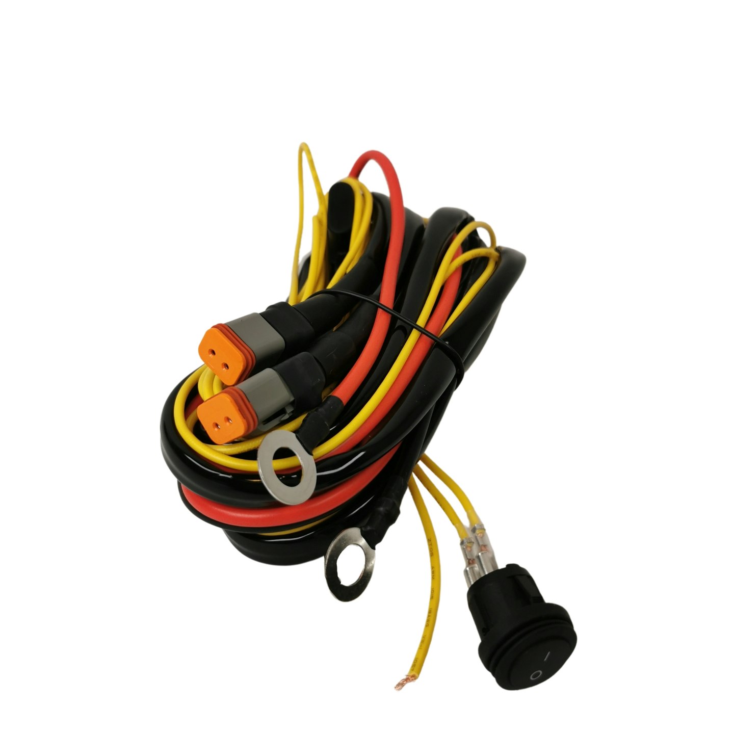 Koblingssett for kraftige ekstralys 12v 40A - Med 2x DT utgang