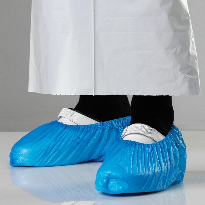 Skoovertrekk, engangs i CPE-plast, 100pk - 210.0060