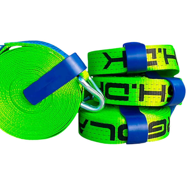 Stroppeclips for 50mm spennbånd. 8pk