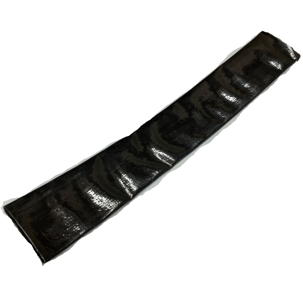 Stroppebeskytter i gummi 50x400mm