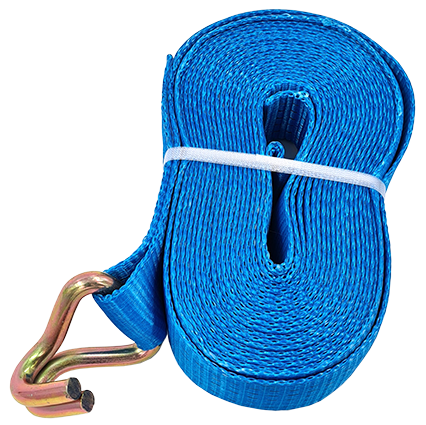 Stroppebånd med krok 9,5m - 5000kg.