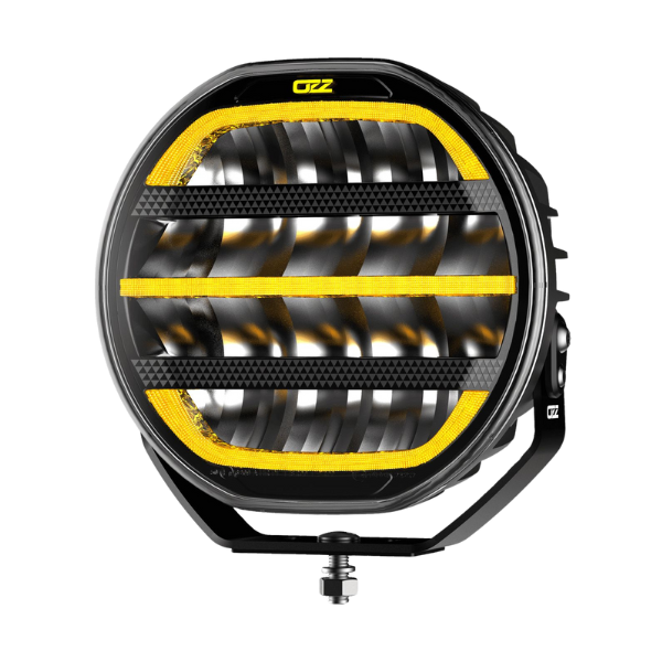 OZZ XR2 9" LED fjernlys Hvit/svart