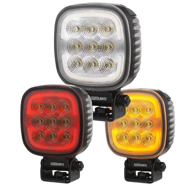 Briod Trio 45w arbeidslys med valgfritt parklys