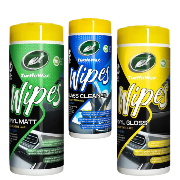 Turtle Wax Wipes Gloss/matt/glass vaskekluter