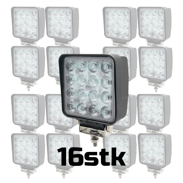 Lumary 48watt LED arbeidslys. Bestselger! - Eske med 16stk