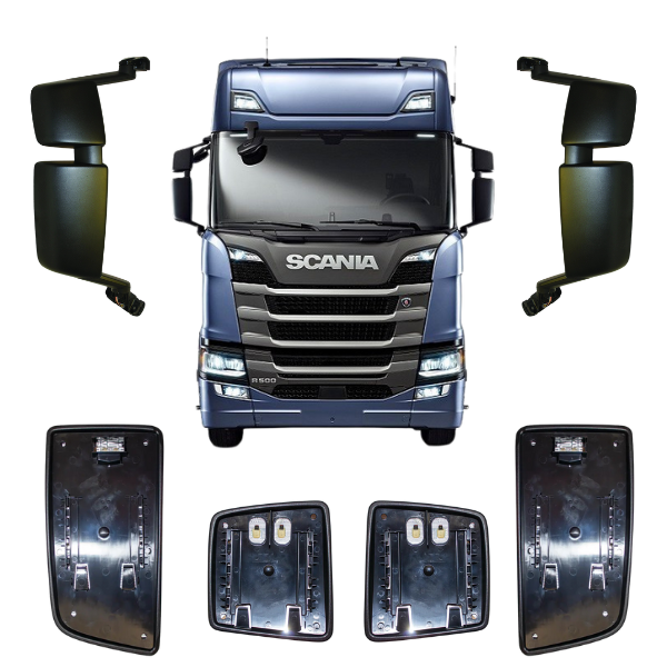 Speil og speilglass til Scania nextgen 2016->