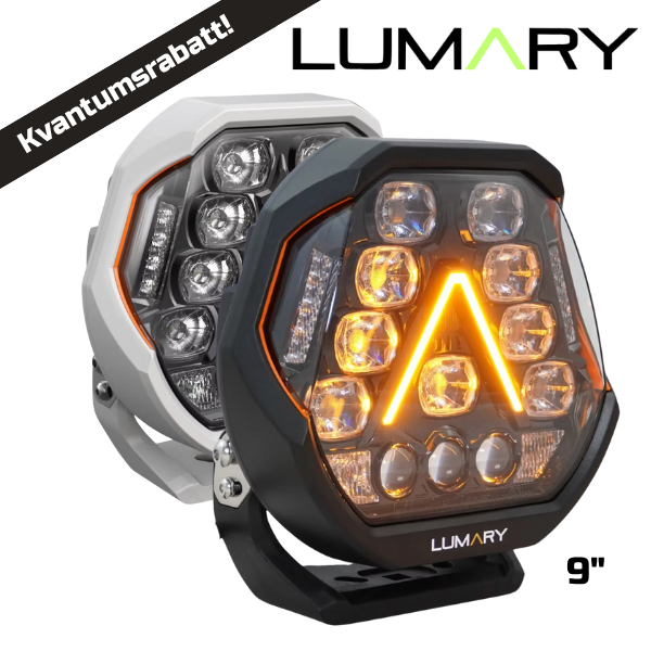 Lumary Illuminator 200 9" Boost, flere varianter