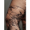 Bodystocking with Off-Shoulder Long Sleeves - Plus Size