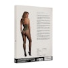 Fishnet and Lace Bodystocking - One Size - Grønn