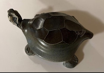 Skildpadde i keramik