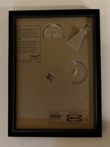 Billedramme i plast 13x18