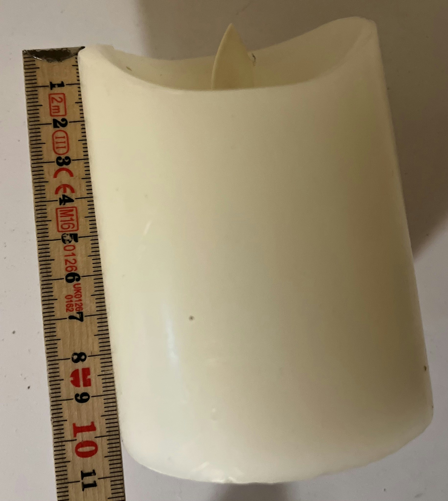 3 led lys med bevægende flamme inkl. fjernbetjening