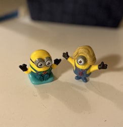 Minions figurer 2 stk.