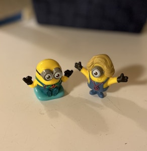 Minions figurer 2 stk.