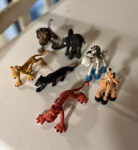 Zoo dyr - 7 stk.
