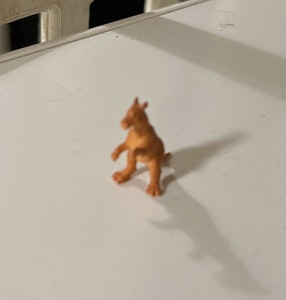 Kænguru - plast figur