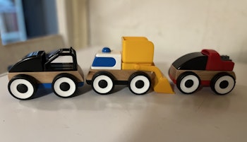 Lillabo biler fra IKEA - 3 stk.