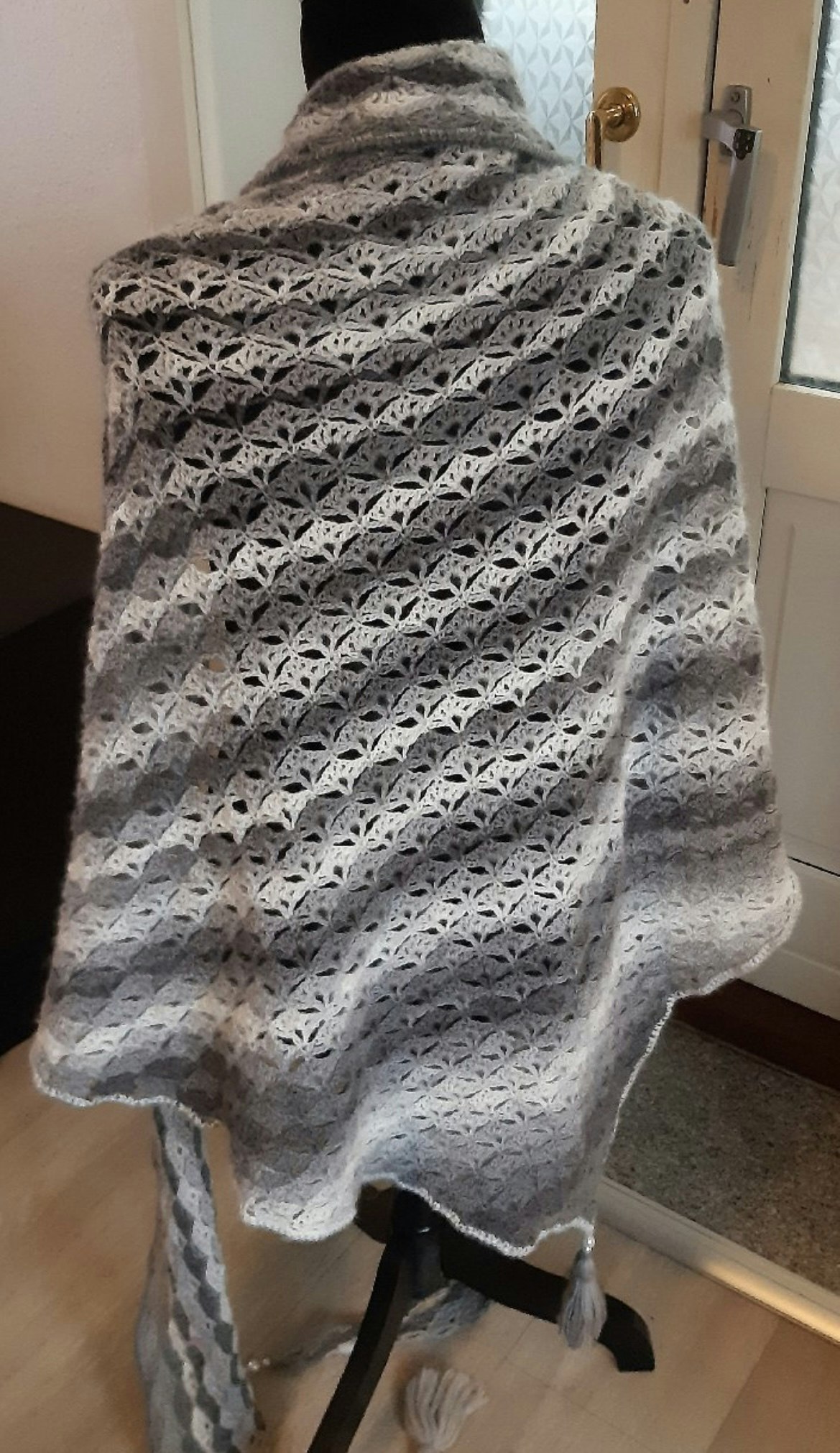 Hæklet sjal