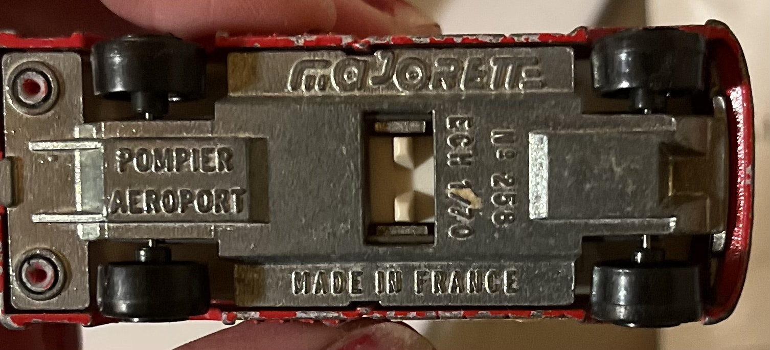 Majorette Pompier Aeroport nr. 258