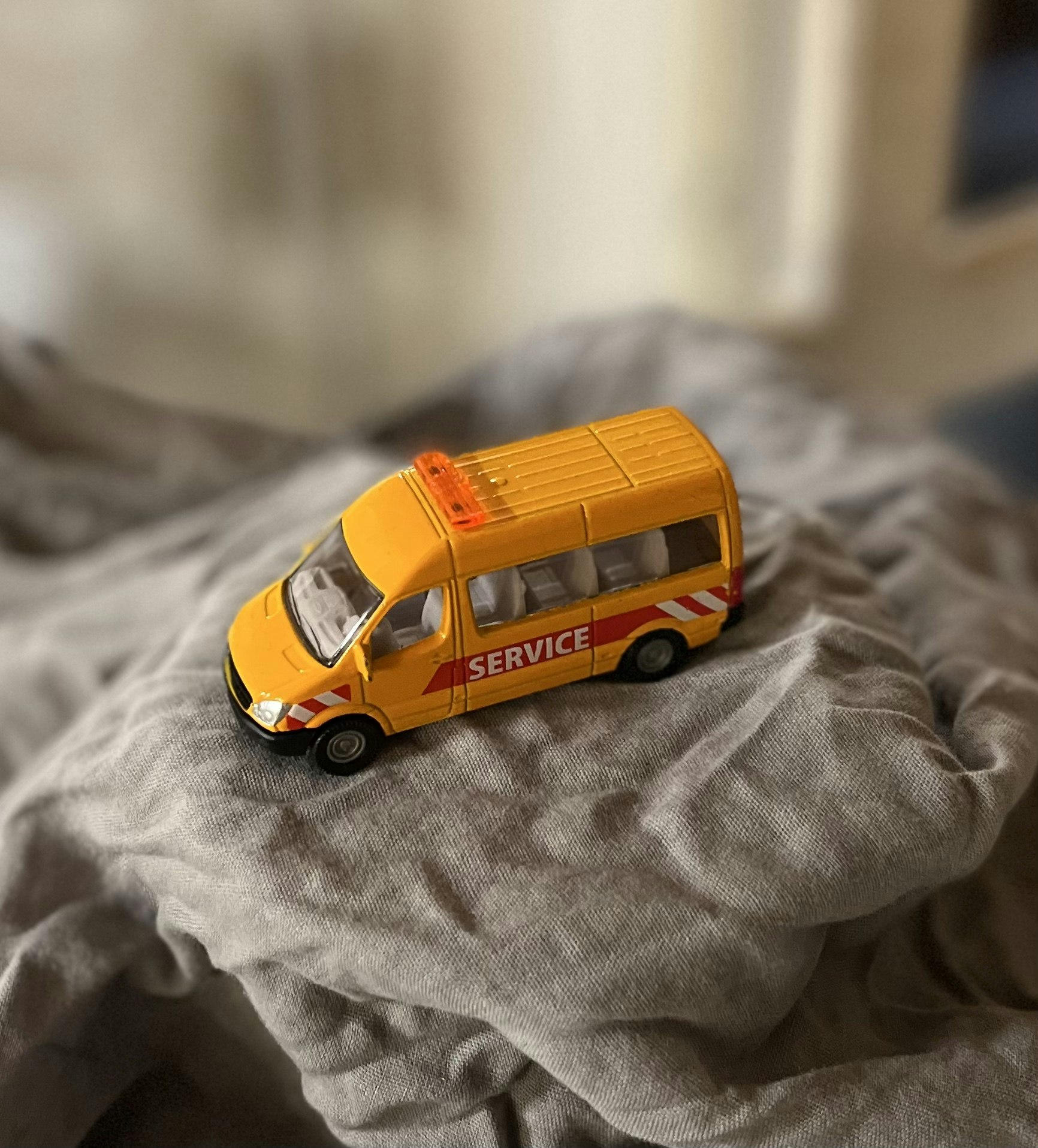 Servicebil med ladvogn - Siku