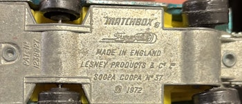 Matchbox Soopa Coopa no 37 1972