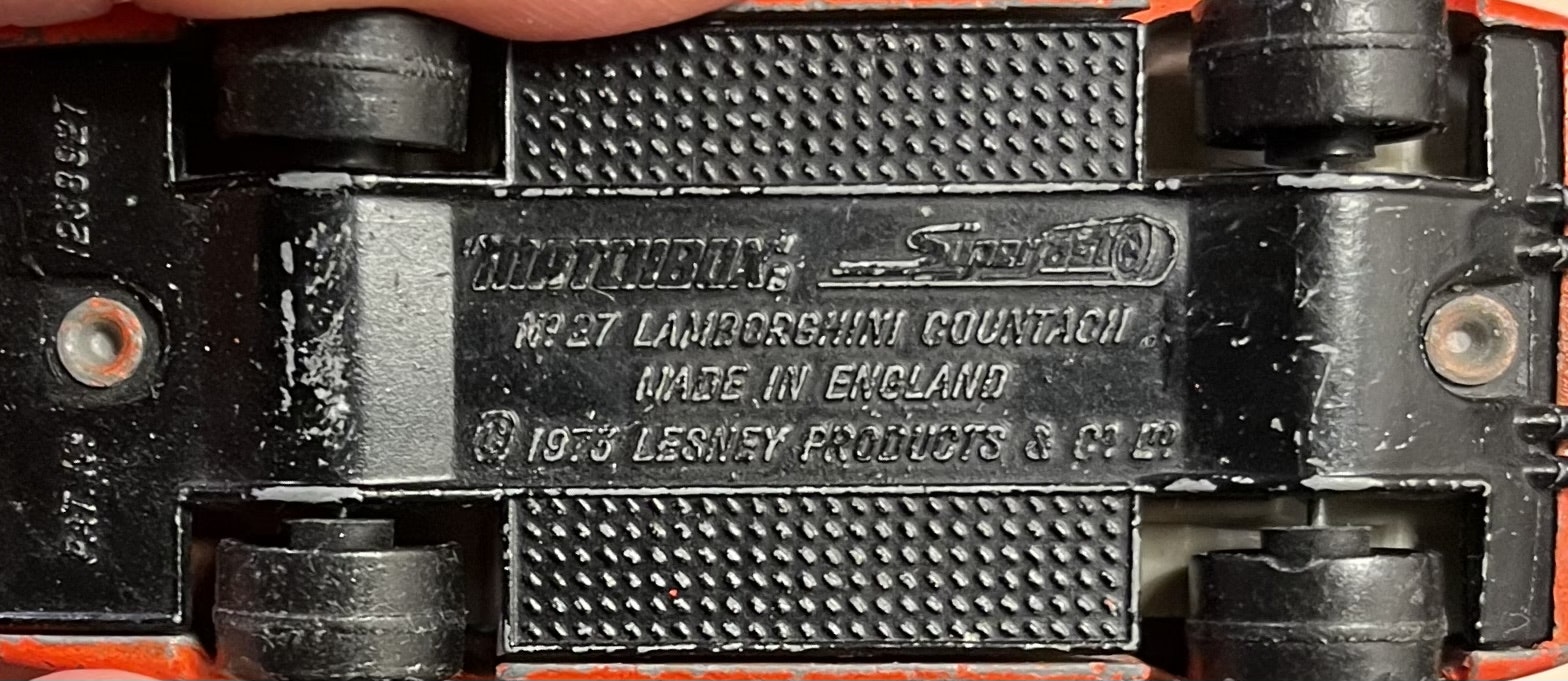Matchbox Lamborghini Countach 1973 nr 27