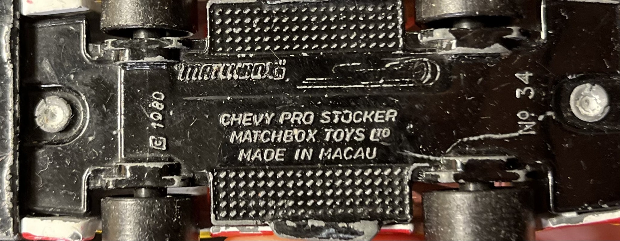 Matchbox Chevy Pro Stocker 1980