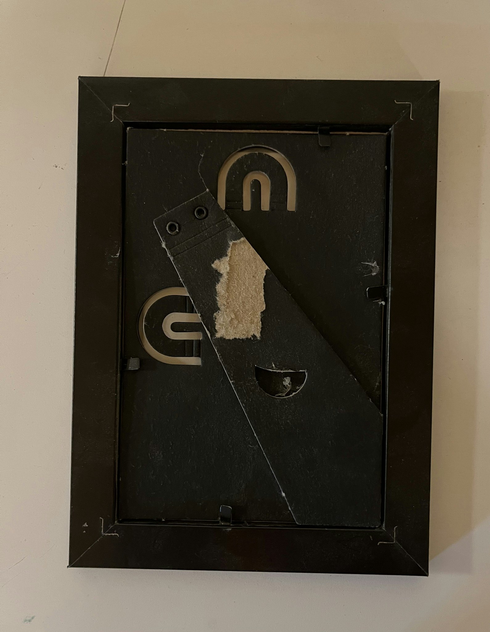 Fotoramme sort kant - 10x15