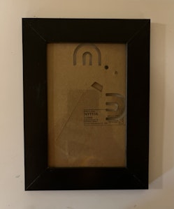 Fotoramme sort kant - 10x15