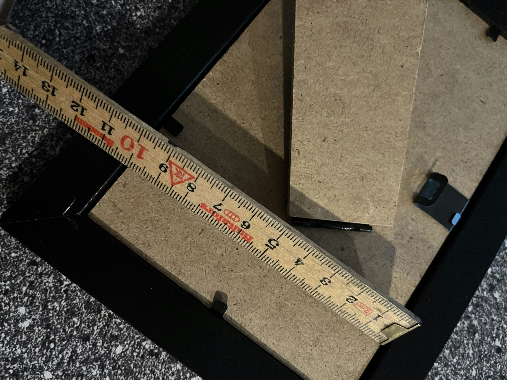 Fotoramme sort kant - 10x15