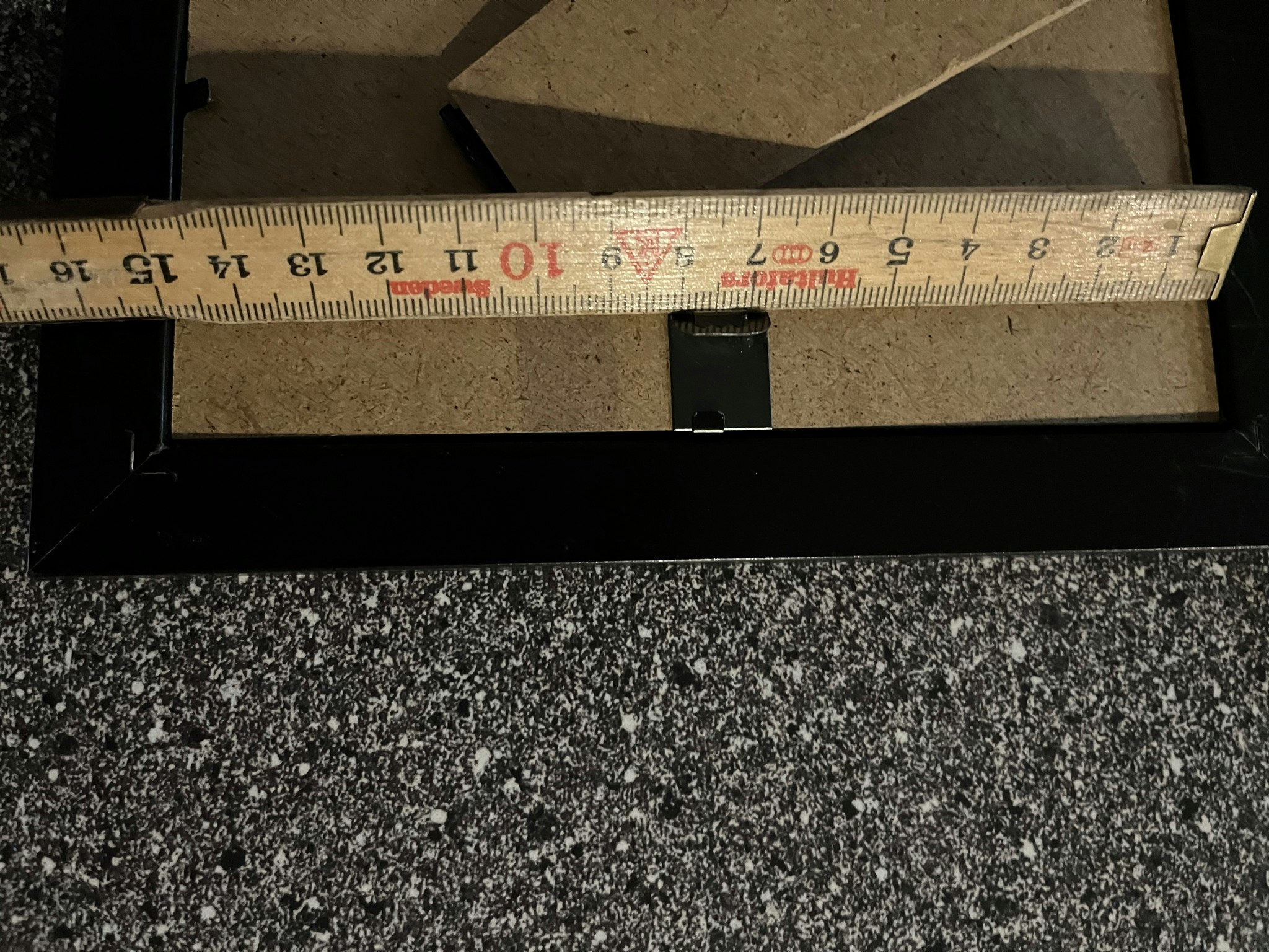 Fotoramme sort kant - 10x15