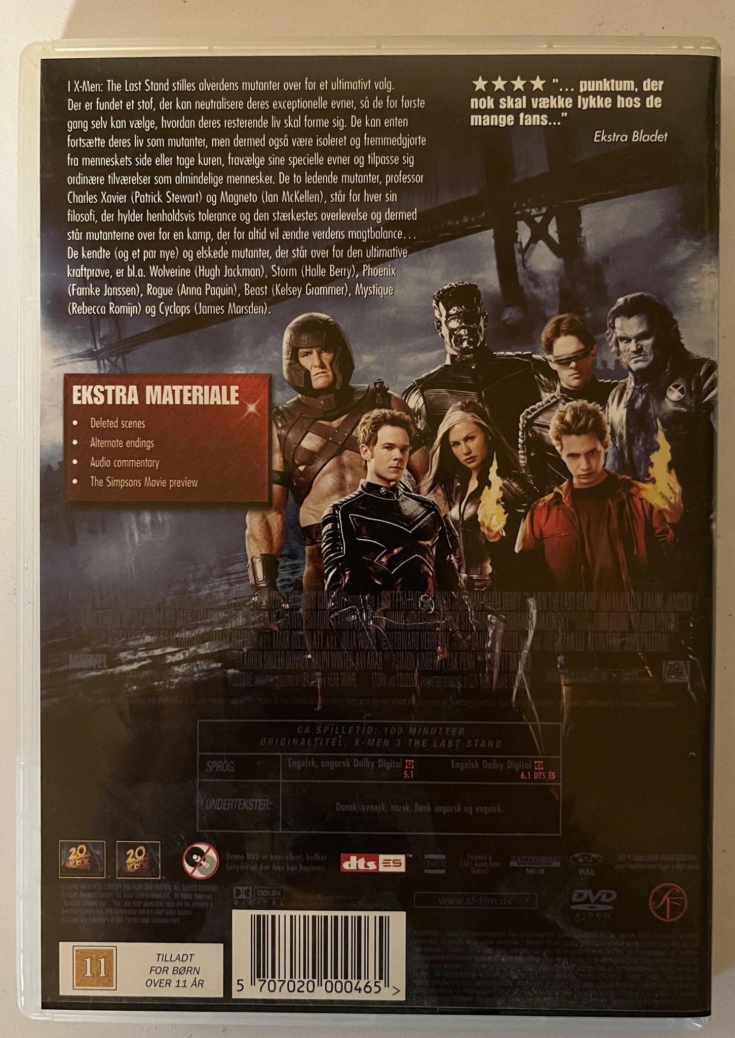 DVD - X-Men - The Last Stand