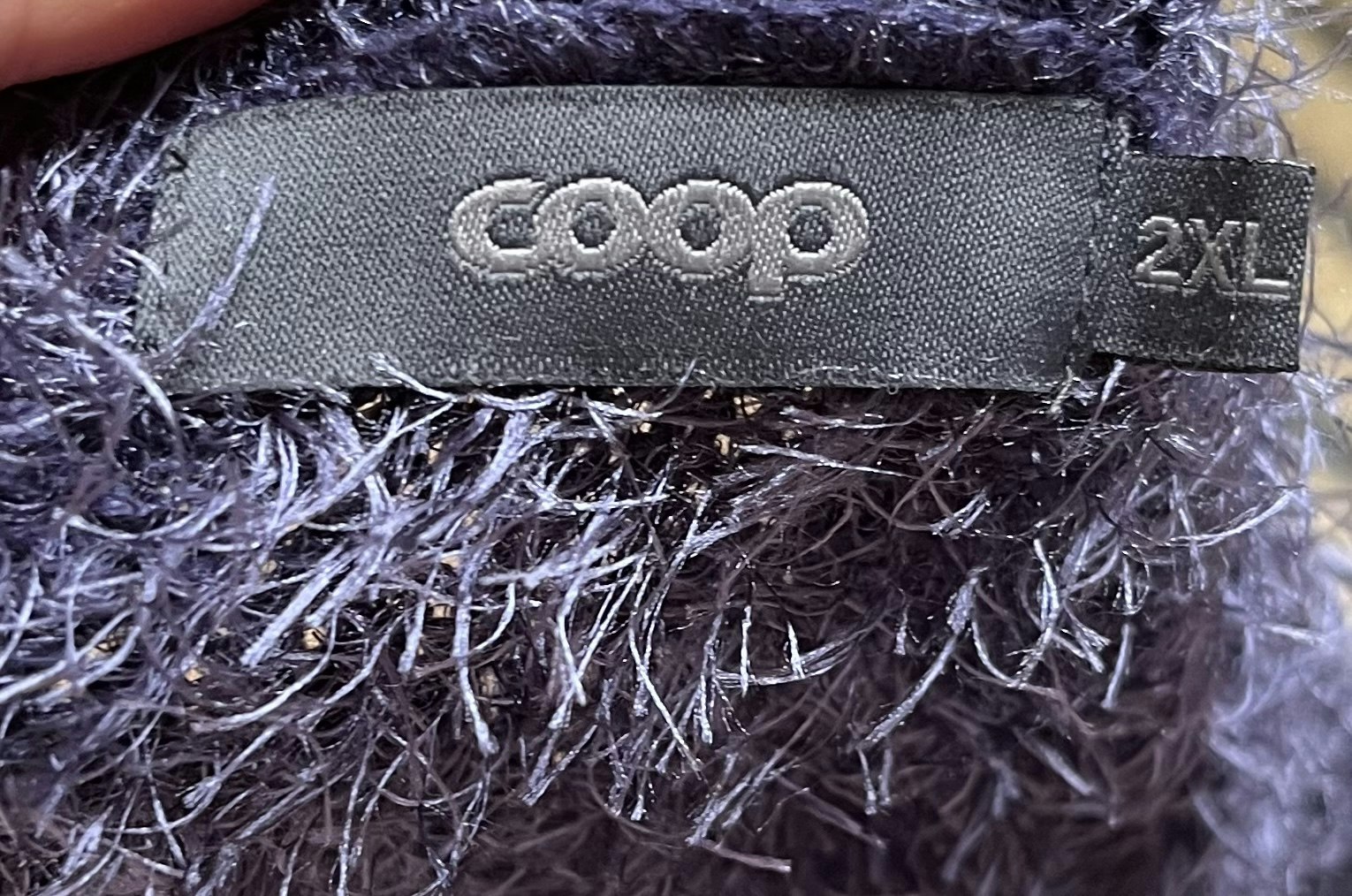 Trøje i Strik - COOP - str. XXL